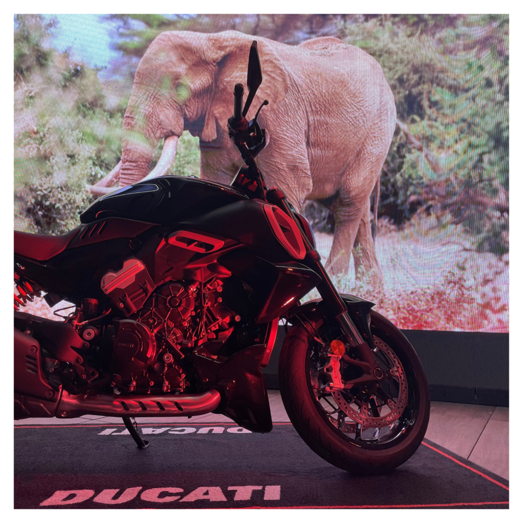 Lancement Ducati