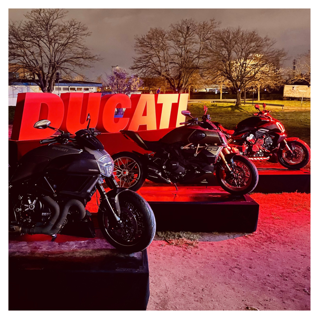 Lancement Ducati